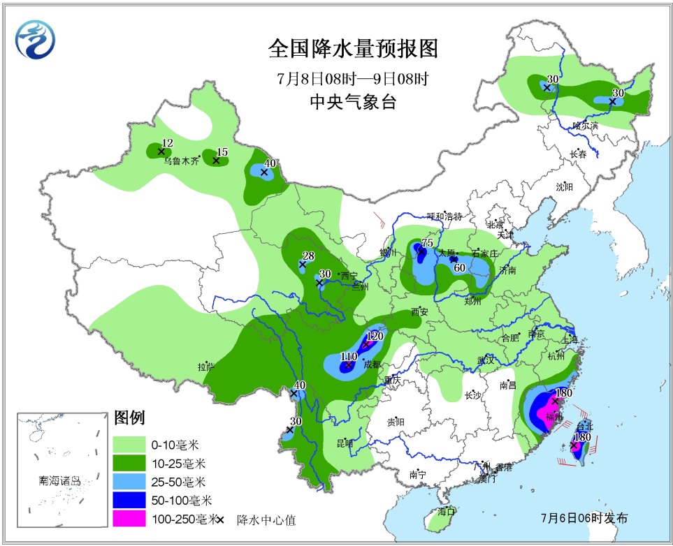 台湾未来15天天气气象概览及天气预报