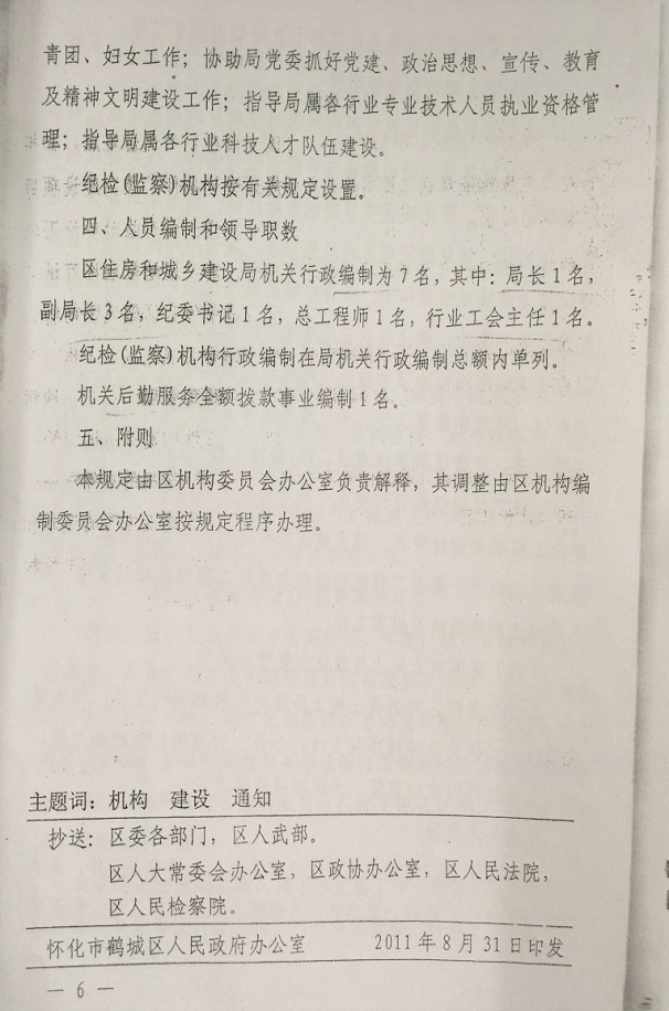 鹤城区住房和城乡建设局最新发展规划概览